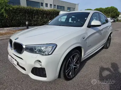 Usata BMW X4 M Sport 190 CV (139 kW) 2016 Bianco SUV