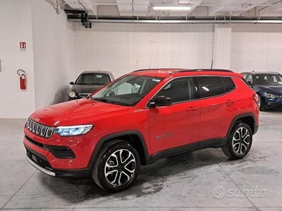 Usata Jeep Compass Limited 130 CV (95 kW) 2023 Rosso SUV