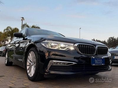 Usata BMW 520 Sport Line 190 CV (139 kW) 2019 Nero Station wagon