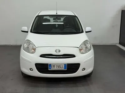 Usata Nissan Micra Acenta 80 CV (58 kW) 2012 Bianco Utilitaria
