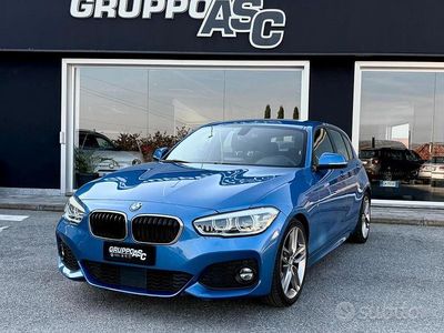Usata BMW 116 M Sport 116 CV (85 kW) 2017 Blu Utilitaria