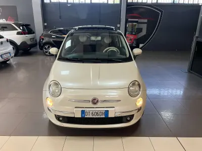 Usata Fiat 500 Pop 69 CV (50 kW) 2009 Beige Cabrio