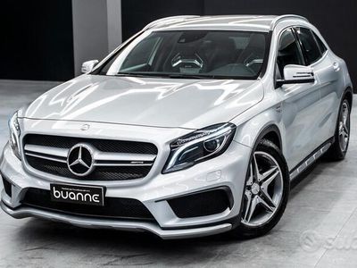 Usata Mercedes GLA45 AMG AMG 381 CV (280 kW) 2015 Argento polare SUV