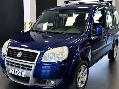 Usata Fiat Doblò 77 CV (56 kW) 2007 Blu/azzurro Monovolume