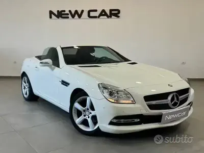 Usata Mercedes SLK200 Premium 184 CV (135 kW) 2013 Bianco Cabrio