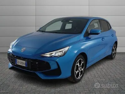 Usata MG MG3 Luxury 102 CV (75 kW) 2024 Blu Utilitaria