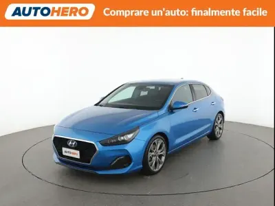 Usata Hyundai i30 Style 140 CV (102 kW) 2017 Blu Berlina