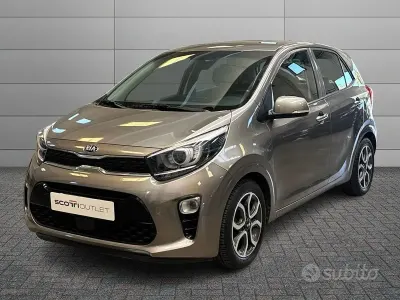 Usata Kia Picanto 65 CV (47 kW) 2019 Grigio Utilitaria
