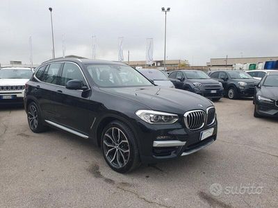 Usata BMW X3 xLine 190 CV (139 kW) 2020 Nero SUV