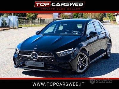 Usata Mercedes A200 AMG line 150 CV (110 kW) 2023 Nero Berlina