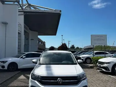 Usata VW T-Cross Style 110 CV (80 kW) 2020 Bianco SUV