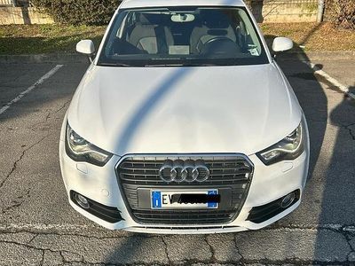 Usata Audi A1 90 CV (66 kW) 2014 Bianco Utilitaria