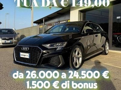 Nero mito metallizzato Usata 2021 Audi A3 S-Line Berlina | 24.500 € (Buon prezzo)