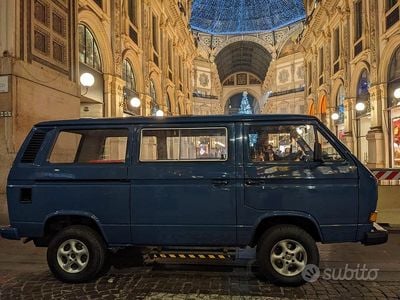 Usata VW T3 1988 Blu Furgone