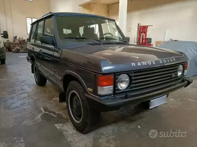 Usata Land Rover Range Rover Classic Vogue 163 CV (119 kW) 1988 Blu SUV