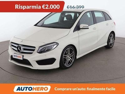 Usata Mercedes B200 Premium 136 CV (100 kW) 2016 Bianco Monovolume