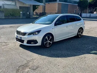 Usata Peugeot 308 GT-line 150 CV (110 kW) 2017 Bianco Station wagon