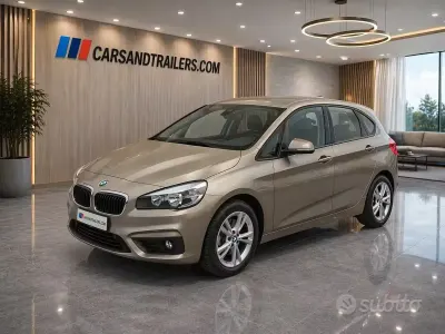 Usata BMW 220 Active Tourer Advantage 192 CV (141 kW) 2018 Giallo Monovolume