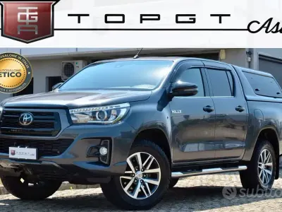 Usata Toyota HiLux 150 CV (110 kW) 2019 Grigio Pick-up