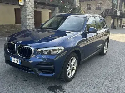 Usata BMW X3 Comfort Edition 190 CV (139 kW) 2019 Blu/azzurro SUV