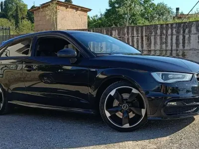 Usata Audi A3 Attraction 150 CV (110 kW) 2014 Nero Berlina