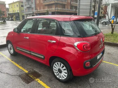 Usata Fiat 500L Lounge 120 CV (88 kW) 2016 Rosso Monovolume