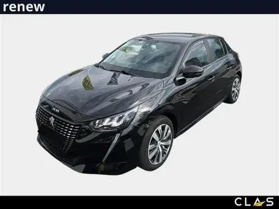 Begagnad Peugeot 208 Active 75 HK (55 kW) 2020 Svart Halvkombi