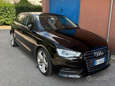Usata Audi A3 Sport 110 CV (80 kW) 2014 Nero Berlina