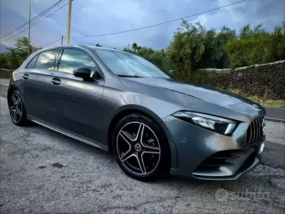 Usata Mercedes A200 Premium 150 CV (110 kW) 2021 Grigio Berlina