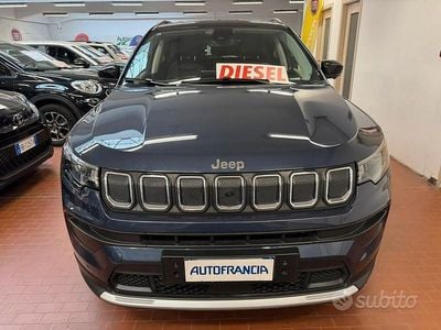 Usata Jeep Compass Limited 130 CV (95 kW) 2022 Blu SUV