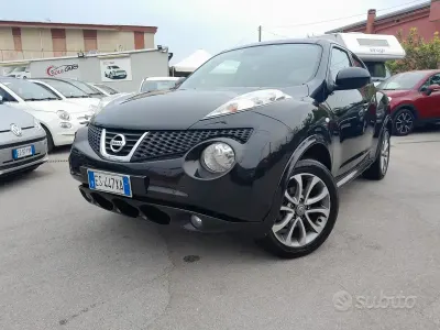 Usata Nissan Juke Visia 117 CV (86 kW) 2013 Nero SUV