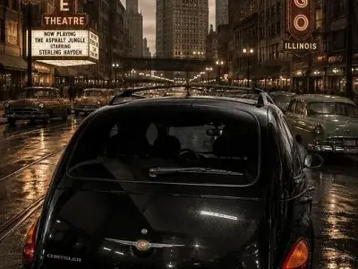 Usata Chrysler PT Cruiser Limited 121 CV (88 kW) 2003 Nero Berlina