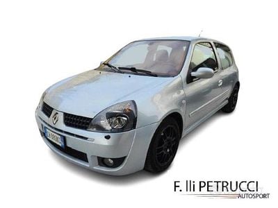 Usata Renault Clio II R.S. 169 CV (124 kW) 2003 Grigio metallizzato Utilitaria