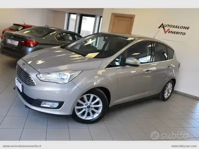 Usata Ford C-MAX Titanium 125 CV (91 kW) 2016 Beige Monovolume