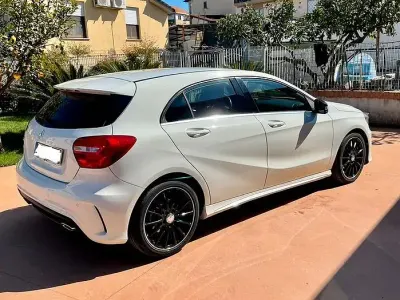 Usata Mercedes A200 Premium 156 CV (114 kW) 2015 Bianco Berlina