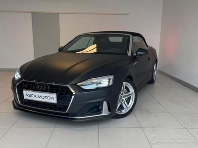 Usata Audi A5 Cabriolet 190 CV (139 kW) 2020 Nero Cabrio