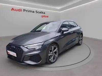 Usata Audi A3 S-Line 150 CV (110 kW) 2022 Grigio daytona perla Berlina