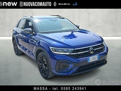 Usata VW T-Roc R-line 150 CV (110 kW) 2022 Blusilver SUV