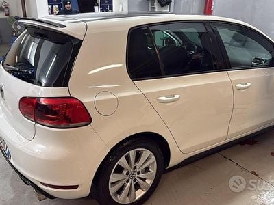 Usata VW Golf VI GTD 170 CV (125 kW) 2011 Bianco Utilitaria