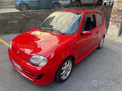 Usata Fiat Seicento Abarth 54 CV (39 kW) 1998 Rosso Utilitaria