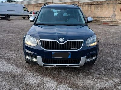 Usata Skoda Yeti GreenLine 105 CV (77 kW) 2014 Blu SUV