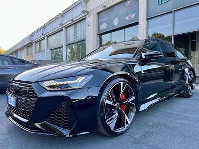 Usata Audi RS6 Ambiente 600 CV (441 kW) 2020 Nero Station wagon