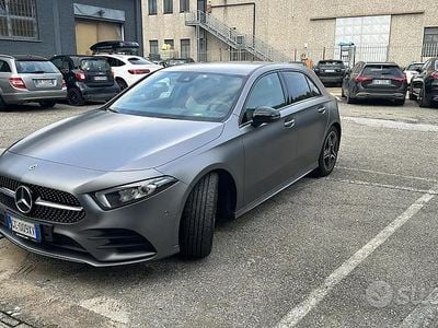 Usata Mercedes A180 Premium 116 CV (85 kW) 2020 Grigio Berlina