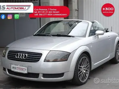 Usata Audi TT Roadster S-Line 180 CV (132 kW) 2000 Grigio Cabrio