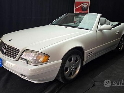 Usado Mercedes SL500 Avantgarde 310 CV (228 kW) 1999 Blanco Descapotable