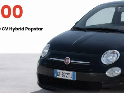 Usata Fiat 500 Star 69 CV (50 kW) 2021 Blu di blu Cabrio
