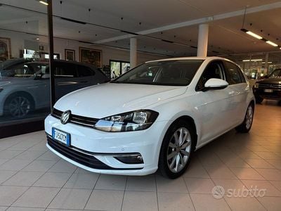 Usata VW Golf VII 150 CV (110 kW) 2017 Bianco Berlina