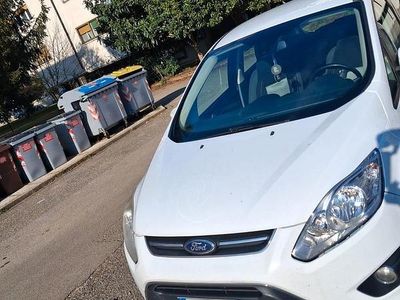 Usata Ford C-MAX 115 CV (84 kW) 2014 Bianco Monovolume