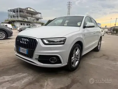 Usata Audi Q3 S-line plus 140 CV (102 kW) 2014 Bianco SUV