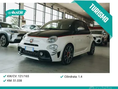 Usata Abarth 595 Turismo 165 CV (121 kW) 2021 Bianco Utilitaria